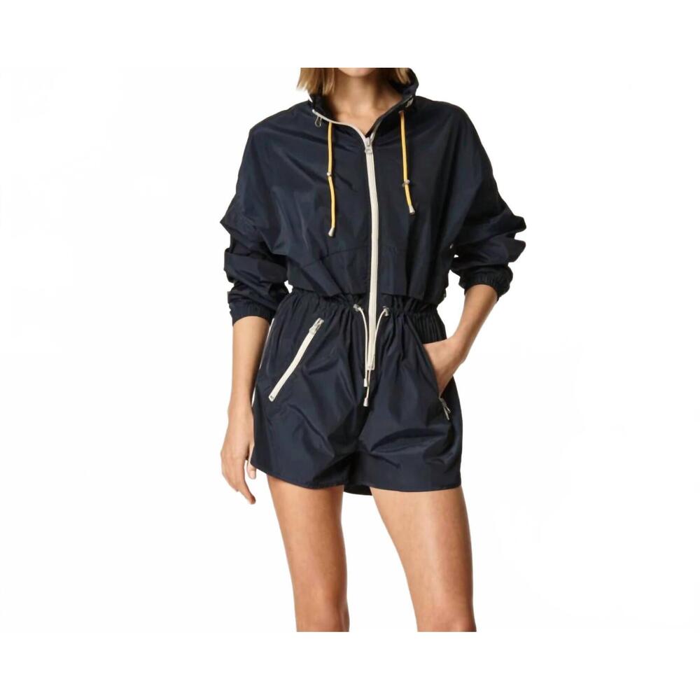 NEW ONCEPT brooke utility romper in indigo